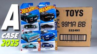 Unboxing Hot Wheels 2025 - A Case With a super