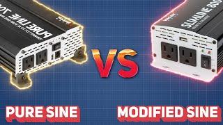 Pure Sine Wave Inverter vs Modified Sine Inverter - Which one is right for YOU?