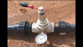 ATVET Tutorial  PRESSURE REDUCING VALVE  Operate Irrigation System L 3