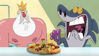 Zig und Sharko   NEUE STAFFEL 4  Zubereitung von Pizza  Volledige aflevering in HD