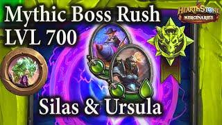 Silas & Ursula LVL 700 Day 3  Mythic Boss Rush  Mercenaries