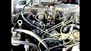1982 Mercedes Benz 300D Turbo Diesel 5cyl Motor rev