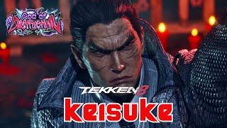 Tekken 8  Number 1 Kazuya Player  Keisuke  Tekken 8 God of Destruction Ranked