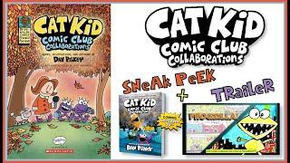 Cat Kid Comic Club Collaborations - Dav Pilkey  Sneak Peek + Trailer