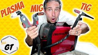 MIG TIG & PLASMA All in ONE Machine  Review YesWelder FIRSTESS™ MP200 5-in-1 Welder & Cutter