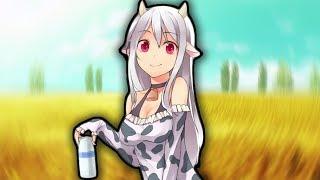 Cow Girl Gets Milked In VRCHAT