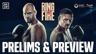 TYSON FURY VS. OLEKSANDR USYK PRELIMS LIVESTREAM RIYADH SEASON