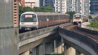 Sole SIE Train on EWL - SMRT C651 237238 arriving EW25 Chinese Garden