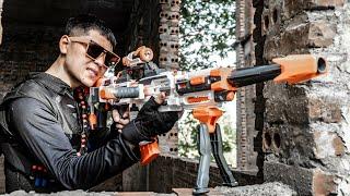 LTT Game Nerf War  Couple SEAL X Nerf Guns Fight Crime Group Mr Zero Battle For Survival