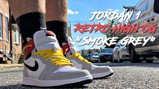 HONEST REVIEW OF THE JORDAN 1 RETRO HIGH OG SMOKE GREY ARE THESE BETTER THAN THE UNION JORDAN 1?