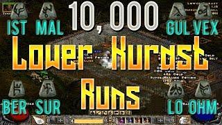 10000 Lower Kurast Runs - Diablo 2 - Human Bot Project Ep.2