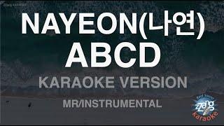 짱가라오케노래방 NAYEON나연-ABCD MRInstrumental ZZang KARAOKE