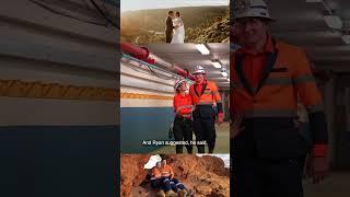 How deep is your love? #Shorts #BHPShorts #FIFO #Mining #Love #nickel #underground #weddings