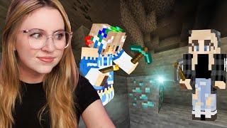 I challenged a Minecraft PRO to a diamond mining competition