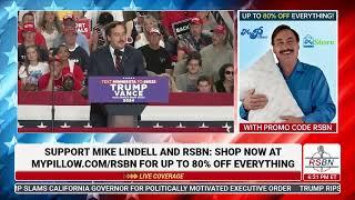 FULL SPEECH Mike Lindell speaks at Trump Rally in St. Cloud Minnesota - 72724