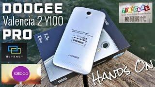 Doogee Valencia 2 Y100 Pro - $117 - Hands - On - MTK6735 - Lollipop 5.1 - HotKnot - 5.0 HD