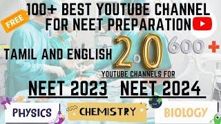 Best Youtube Channels For Neet Preparation 100% FREE   To Score 650+  #bestyoutubechannelforneet