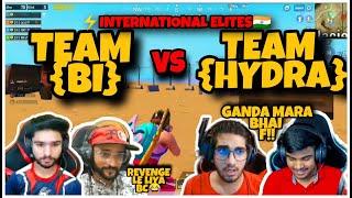 Team {Bi} LoLzZzVS Team {Hydra} Ayush  Full Intense Revenge   Battlegrounds Mobile India