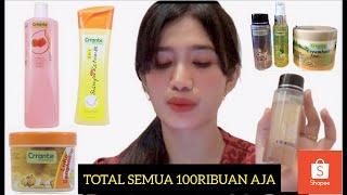 REVIEW JUJUR SEJUJURNYA PRODUK PERAWATAN RAMBUT CRRANTE TOTAL 100RIBUAN DAPAT 6 MACAM