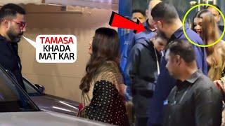 Sab Dekh Rahe Hain  Abhishek Bachchan got angry on Aishwarya in daughter Aaradhyas annual function