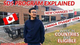 SDS PROGRAM EXPLAINED  CHANGES  CANADA STUDENT VISA
