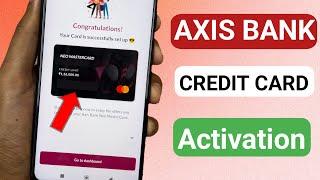 Axis Bank Credit Card Unboxing & Activation  Axis Bank Credit Card Activation Kasie Kare