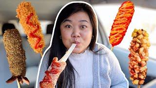 TRYING EVERY KOREAN CORN DOG in SF Bay Area