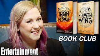 Author Rebecca Yarros on Iron Flame Fourth Wing and The Empyrean Series  Book Club