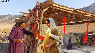 Pregnancy in the desert A nomad girls last attempt to build a shelter before giving birth