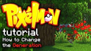 How to Change Which Generations Can Spawn in Pixelmon 1.12.2