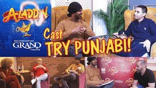 Star cast of Aladdin try speaking Panjabi