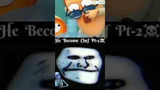 funny  troll face meme  maca and roni ️ roni become chef 2 #troll  part-71 