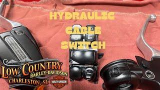 Doc Harley hydraulic to cable switch advice