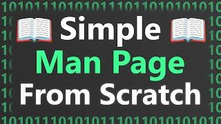 Making Your Own Simple Man Page