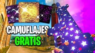 MEJORES Camuflajes *GRATIS* WARZONE ANIMADOS Y BRILLANTES