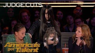The Sacred Riana Summons A Terrifying Imaginary Friend - Americas Got Talent 2018