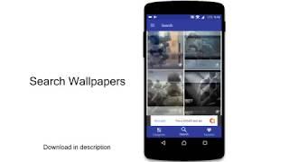 Android Wallpaper HD App Source Code Demo