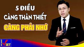 Ở đời thân thiết đến mấy cũng phải nhớ kỹ điều này