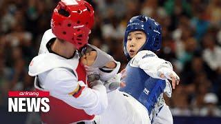 Paris Olympics Park Tae-joon advances to Taekwondo quarterfinals Woo Sang-hyeok reaches...