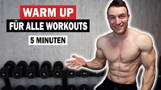 5 Minuten Ganzkörper Warm Up für alle Workouts  Sascha Huber