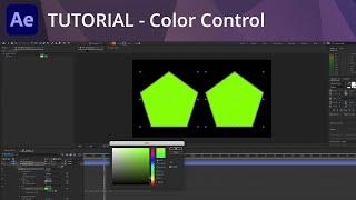 After Effects Tutorial - Color Expression Control