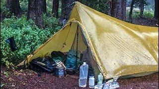 BLACK SCREEN - Relaxing Rain In Tent - 10 Hour #blackscreen #rainsounds #TentRain #sleepsound