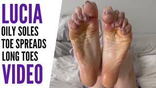 Lucia Young Long Toes And Oily Soles PREVIEW