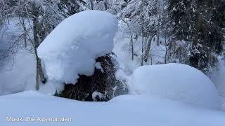 Bad Hofgastein - Gasteinertal. Der Winterwanderweg im Angertal.