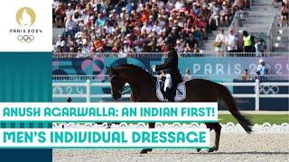 Indias Anush Agarwalla bows out of equestrian dressage qualifier   Paris 2024 highlights