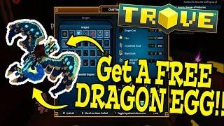 Trove GET A FREE DRAGON EGG Coolest looking dragon