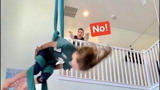 Babysitting GONE Wrong Child FALLS from ceiling