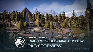 Jurassic World Evolution 2 Cretaceous Predator Pack & Update 8 Preview