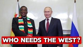 The West Would Want to See Us Down. Zimbabwe President Mnangagwa Tells Russia President Putin