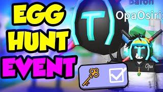 NEW EGG HUNT EVENT IN SABER Getting all new stuff  - Roblox